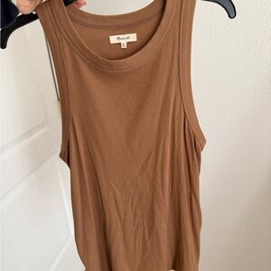 Madewell Brown Tank Top